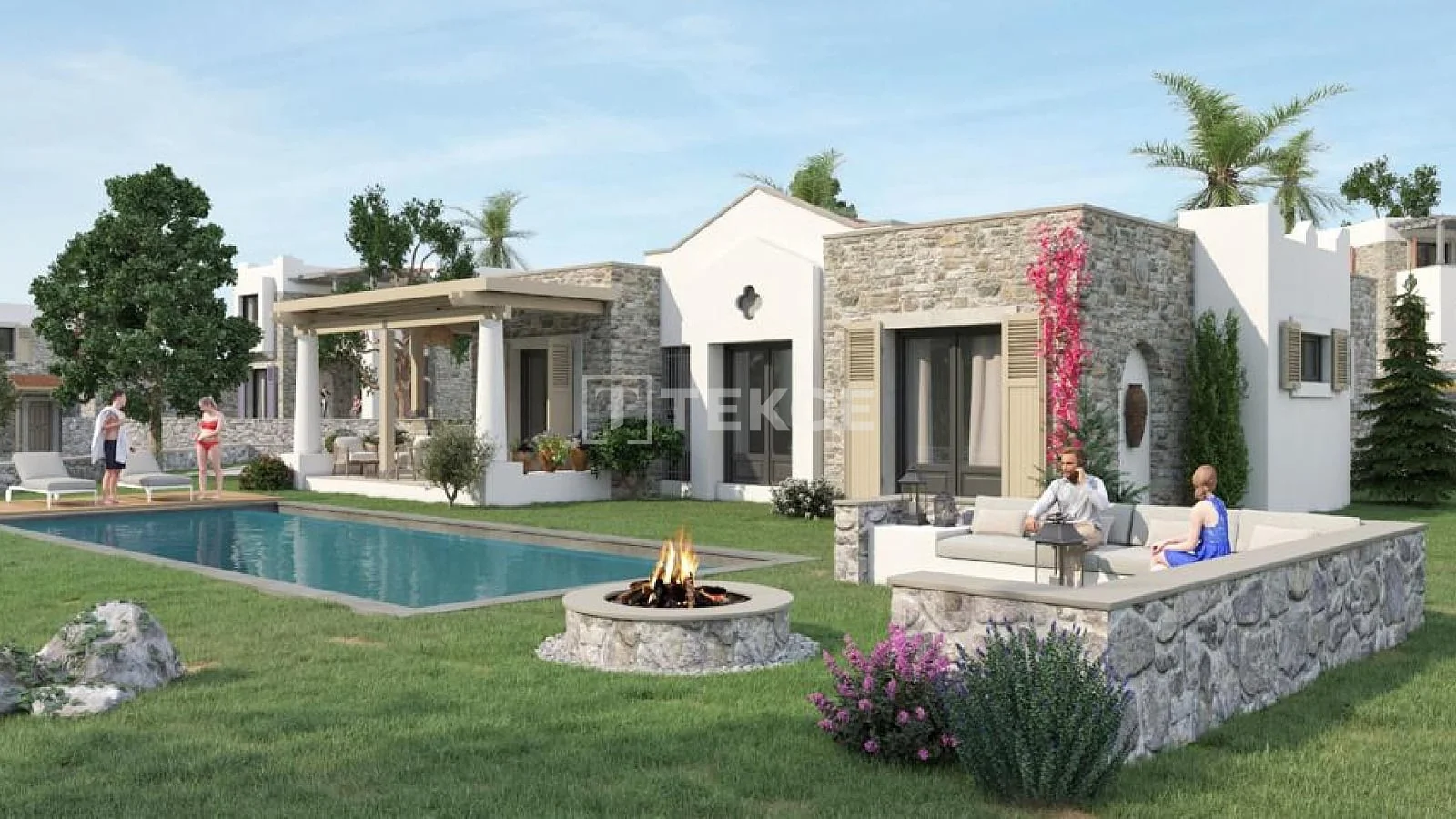 5-Bedroom Villa with Private Pool and Sea View in Bodrum, photo 2