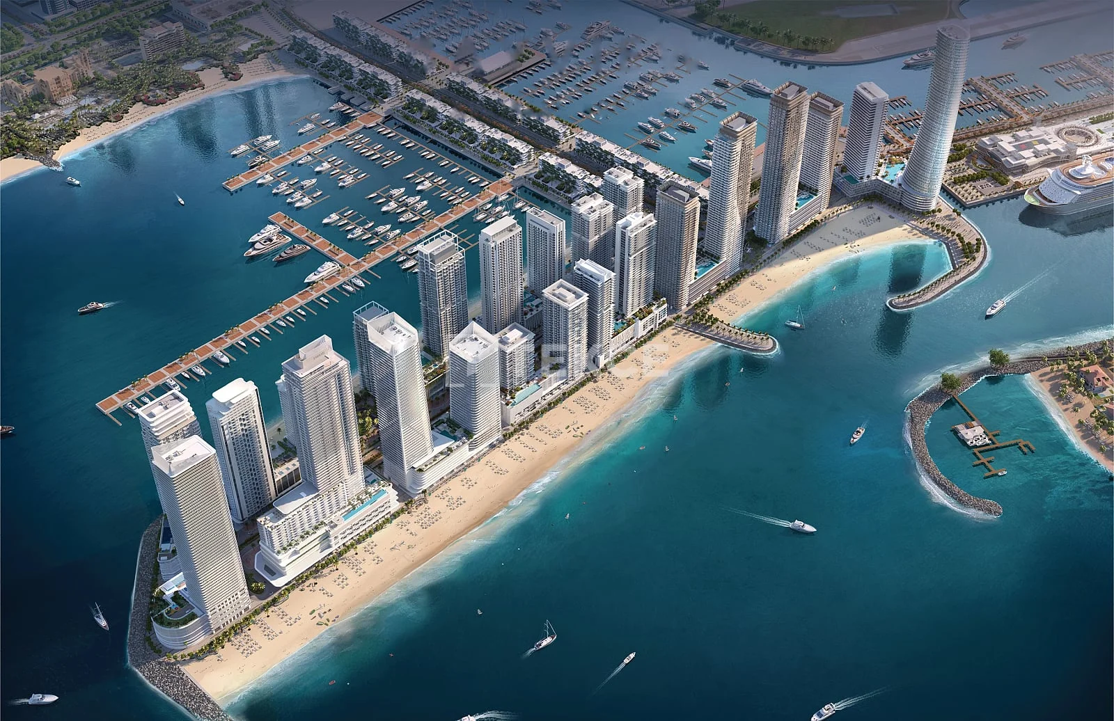 2-Bedroom Apartment with Sea View in Dubai Harbour
