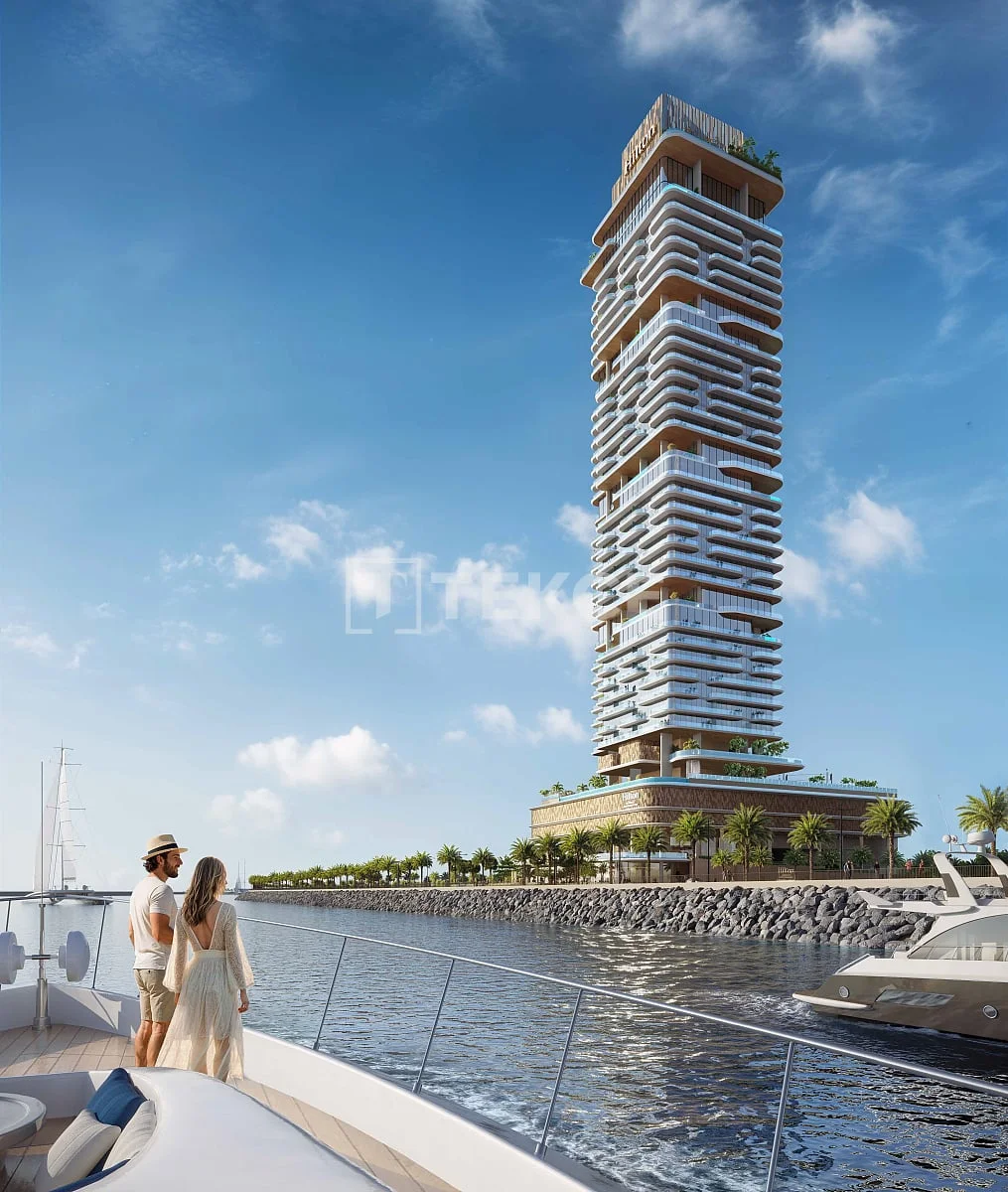 4-комнатная квартира с видом на море в Dubai Maritime City