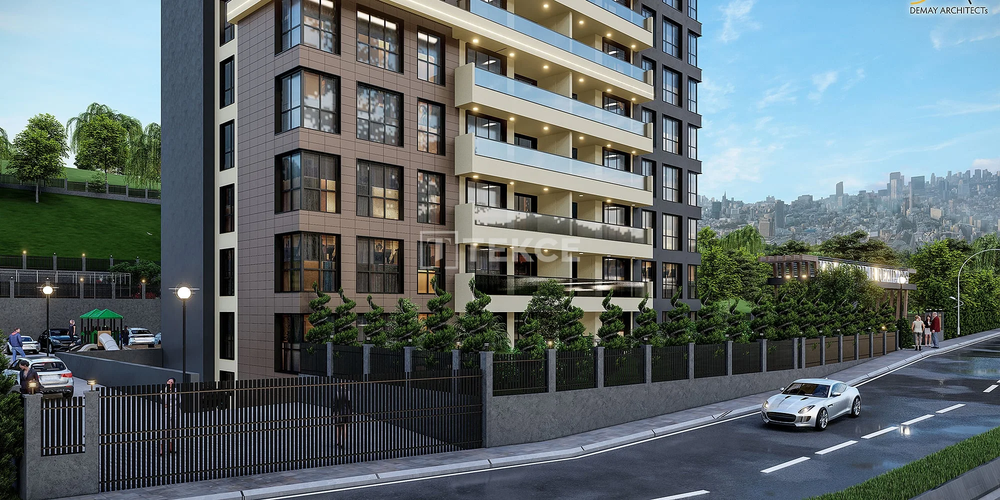 4-Bedroom Luxury Apartment with City View in Cankaya, Ankara