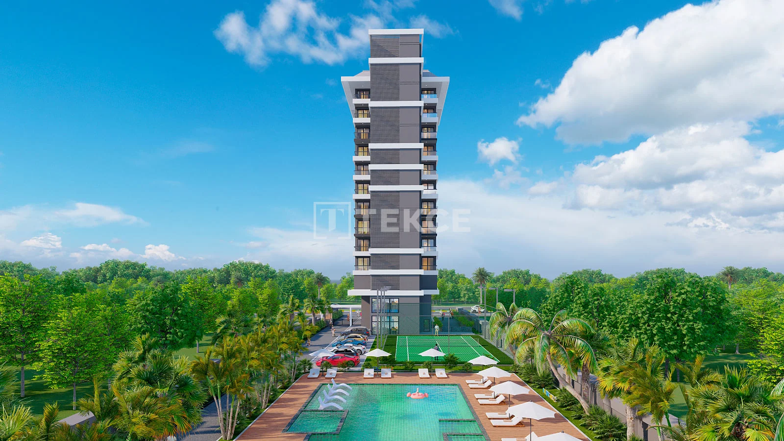 4-Bedroom Penthouse and Apartments with Sea View in Mahmutlar, Alanya, photo 3