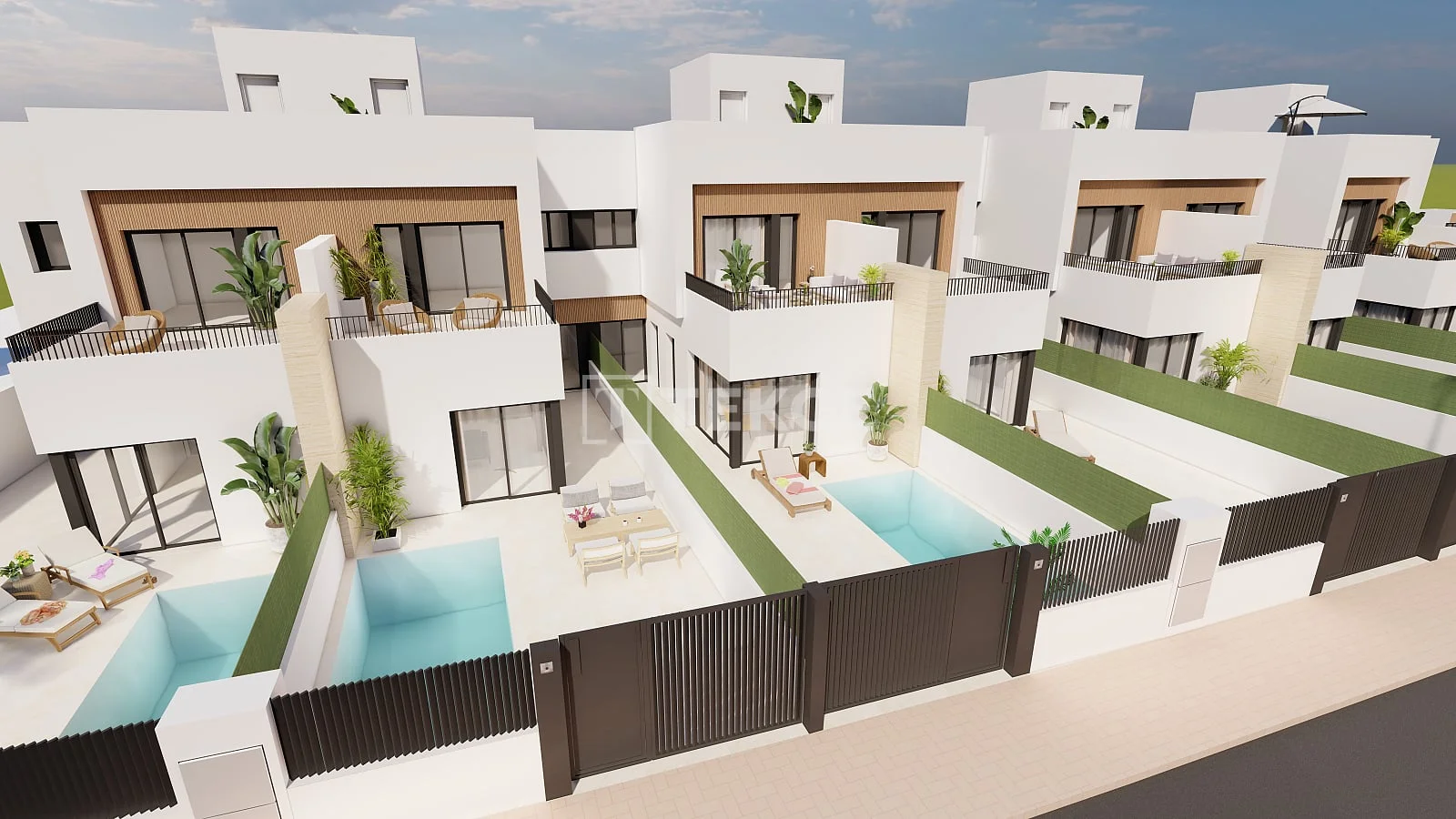 3-Bedroom Townhouse with Private Pool and Garden in Murcia, photo 4