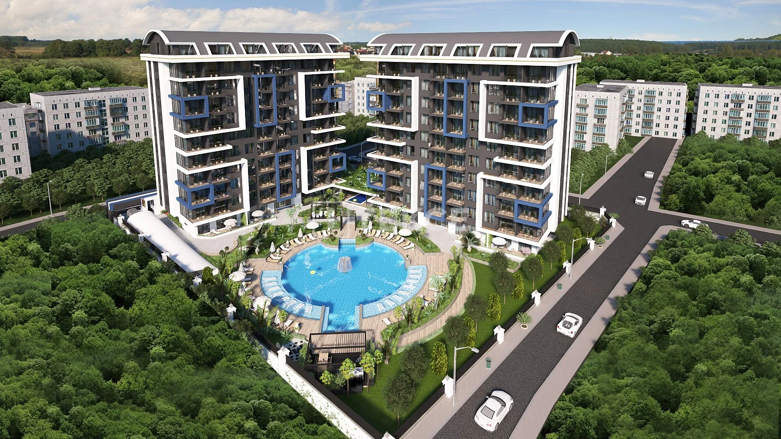 3-Bedroom Apartment with Sea View in Alanya