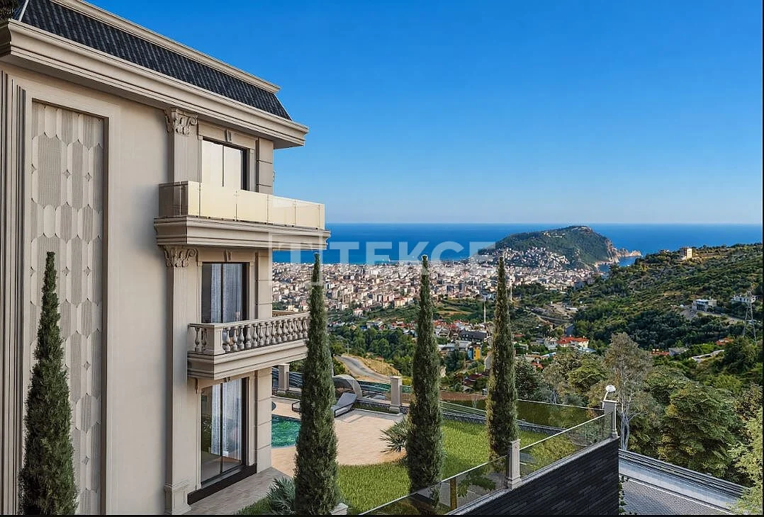 5-Bedroom Villa with Private Pool and Sea Views in Alanya, photo 2