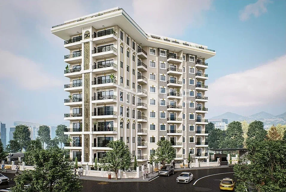 3-Bedroom Apartment with Sea View in Alanya