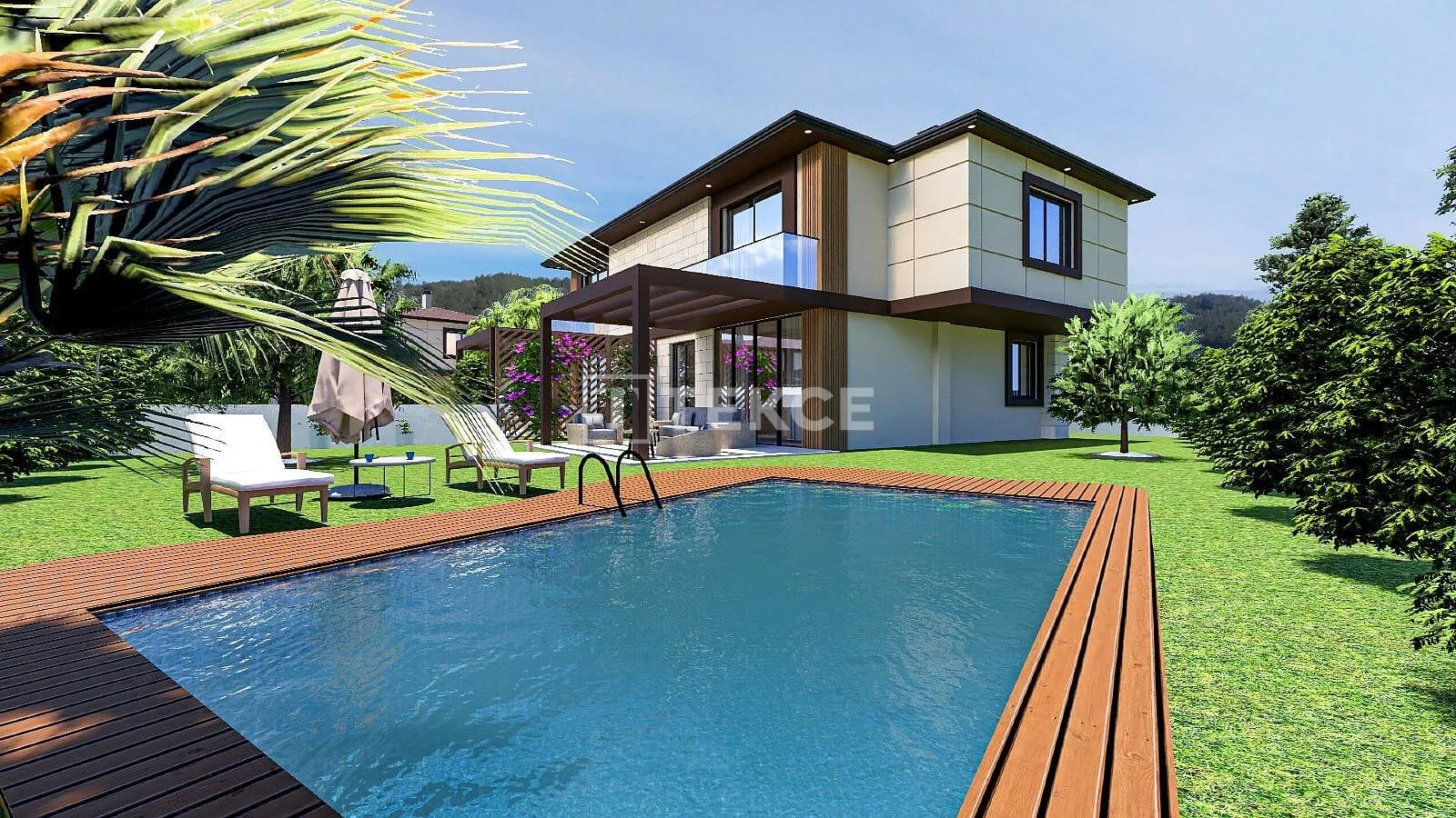 4-Bedroom Duplex Villa with Private Pool in Ula, Mugla