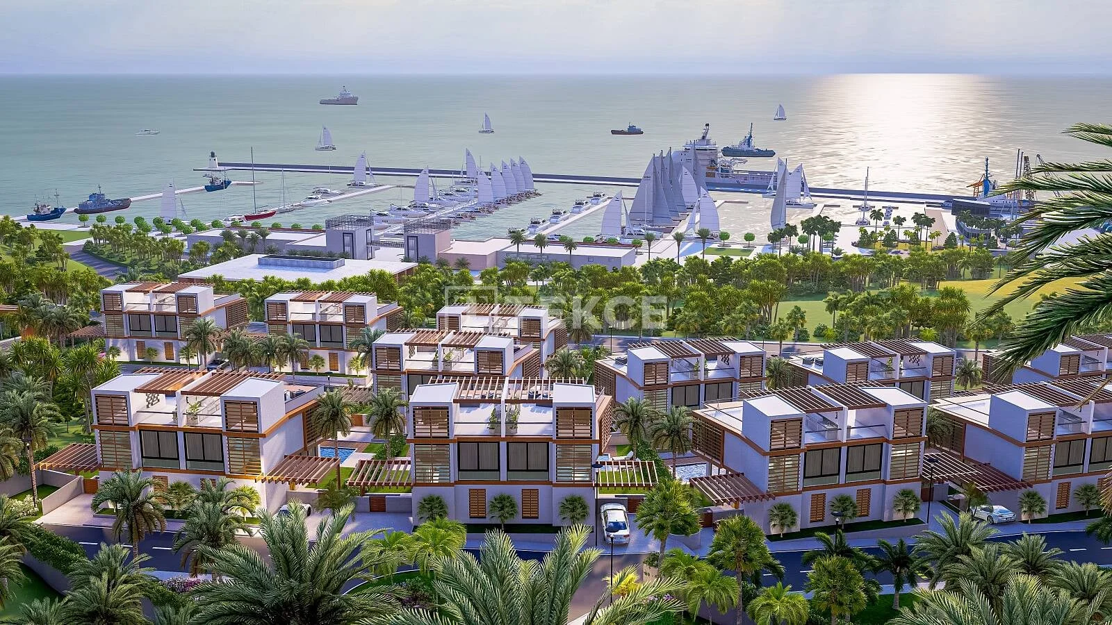 3-Bedroom Villa with Private Pool and Sea View in Iskele, Cyprus