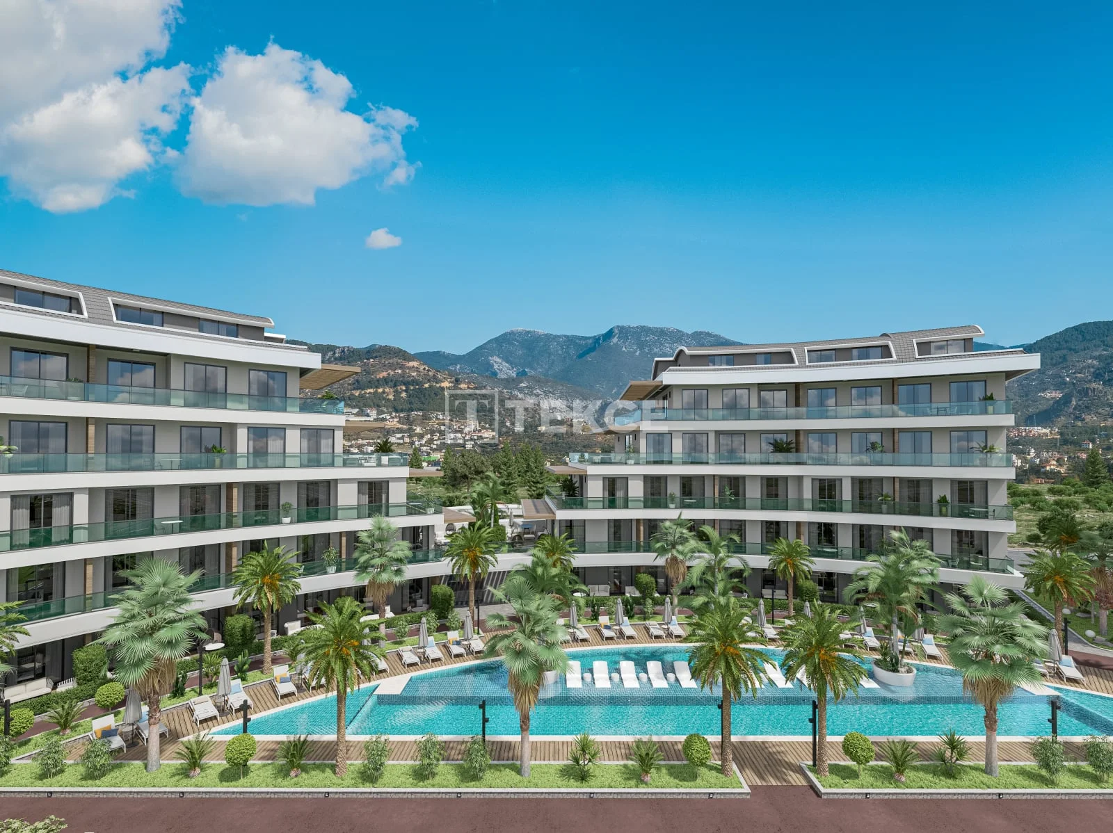 1-Bedroom Apartment with Sea View in Oba, Alanya, photo 3