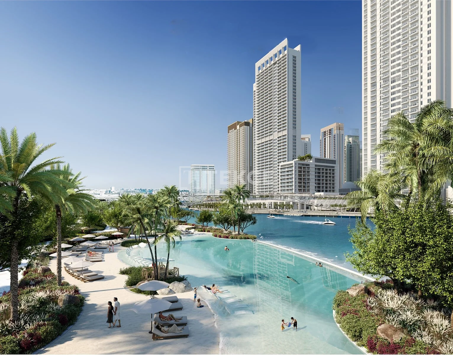 3-Bedroom Apartment with City View in Dubai Creek Harbour, Dubai