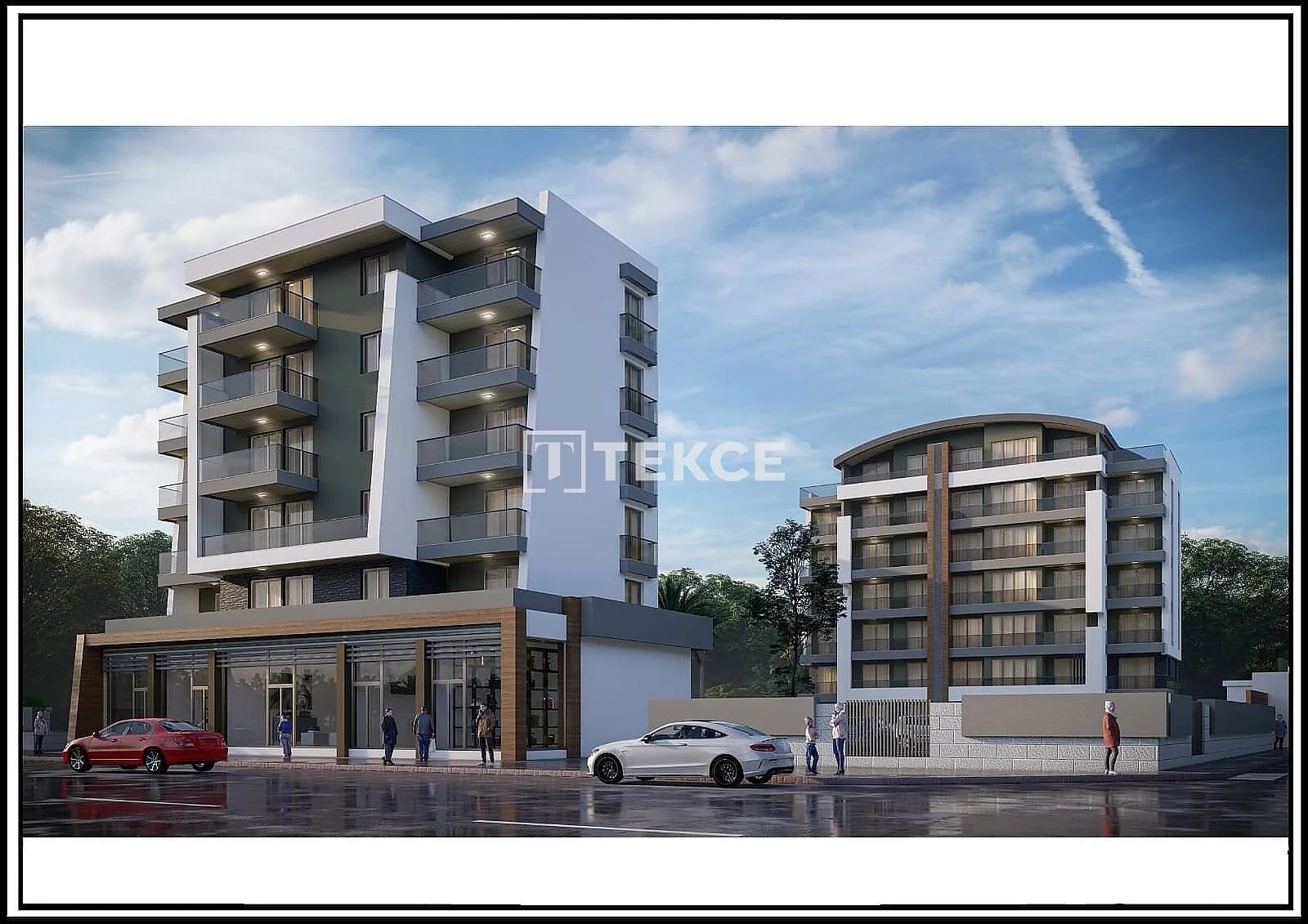 1-Bedroom Apartment with Balcony in Aksu, Antalya