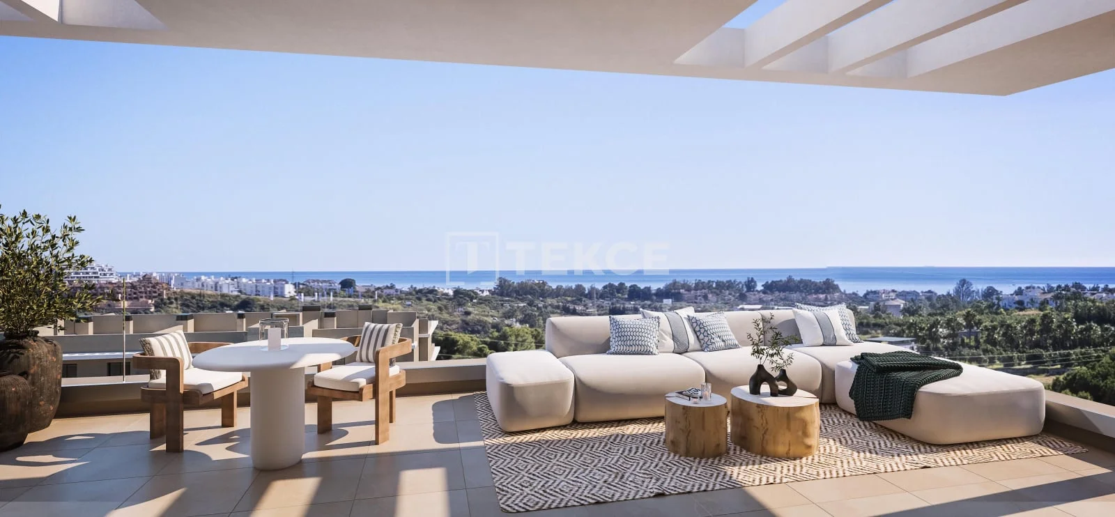 3-Bedroom Apartment with Sea View in Estepona, Costa del Sol