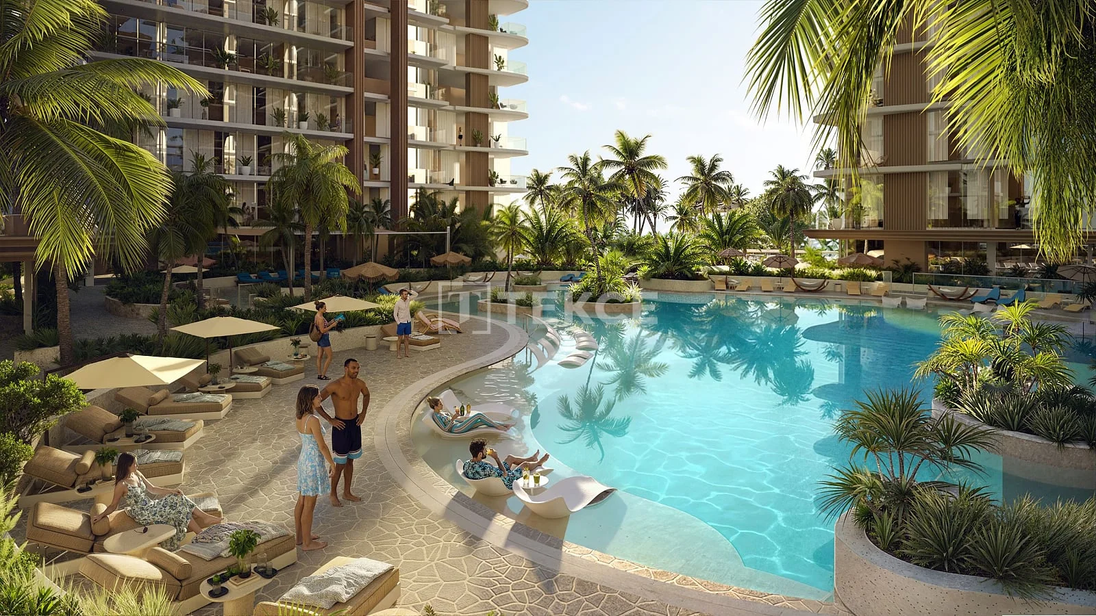 Studio with Lagoon and City Views in Al Jaddaf, Dubai, photo 2