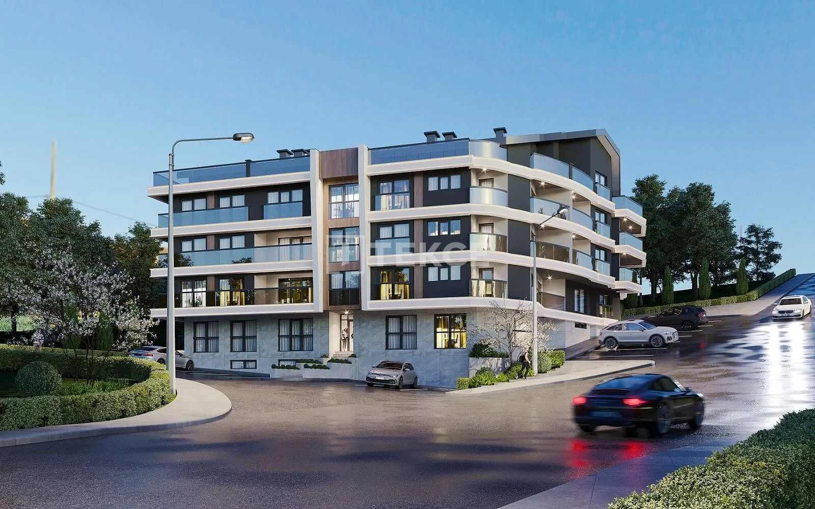 2-Bedroom Apartment with Balcony and Terrace in Cankaya, Ankara