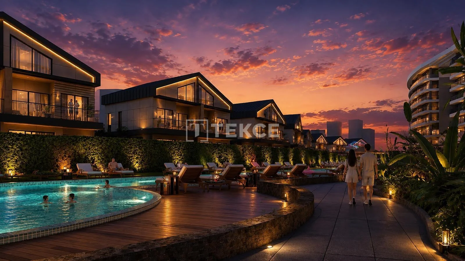 3-Bedroom Villa with Private Pool in Aksu, Antalya