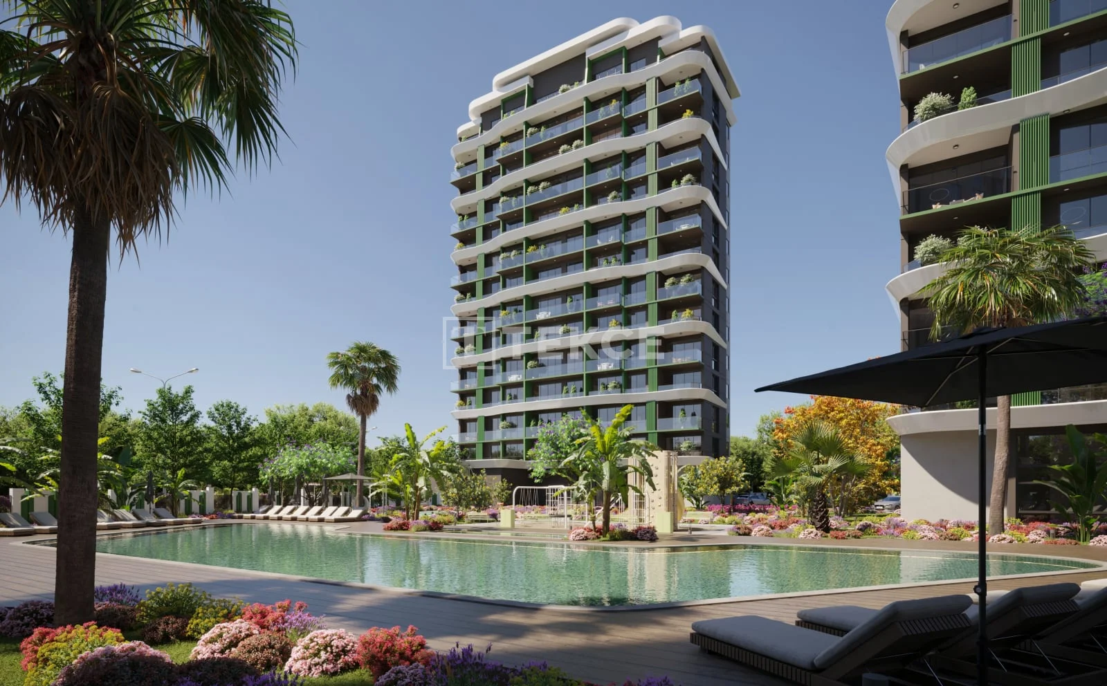 2-Bedroom Apartment with Sea View in Mersin, Turkey