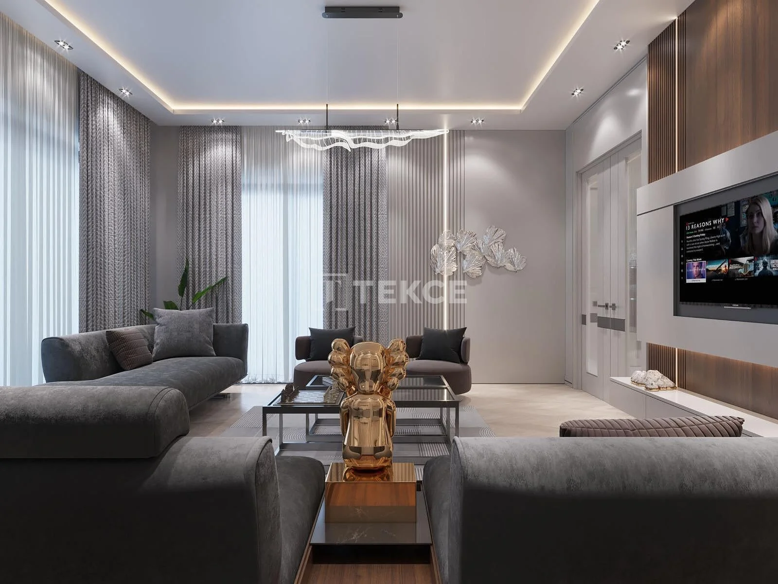 4-Bedroom Apartment with Shared Pool in Yenisehir, Mersin, photo 5