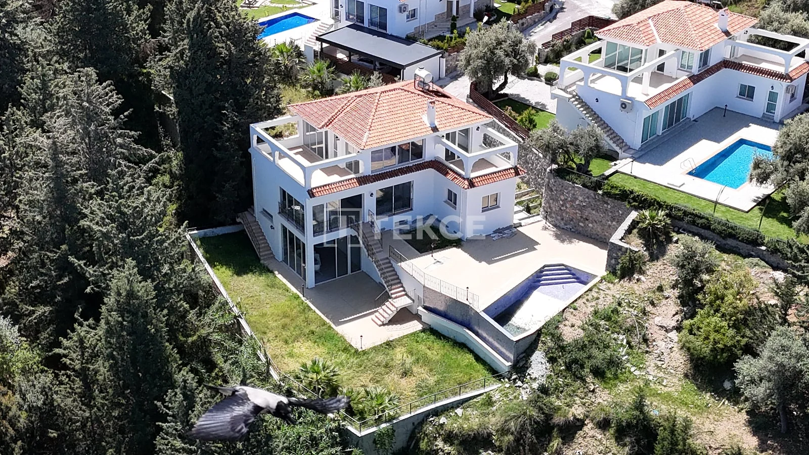4-Bedroom Villa with Sea View in Kyrenia