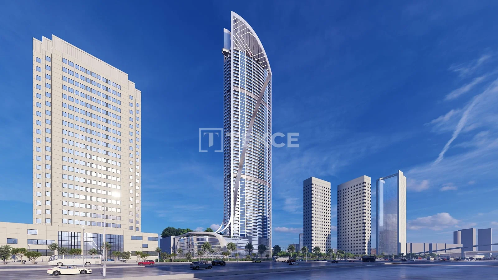 1-Bedroom Apartment with City View in Jumeirah Village Circle, Dubai