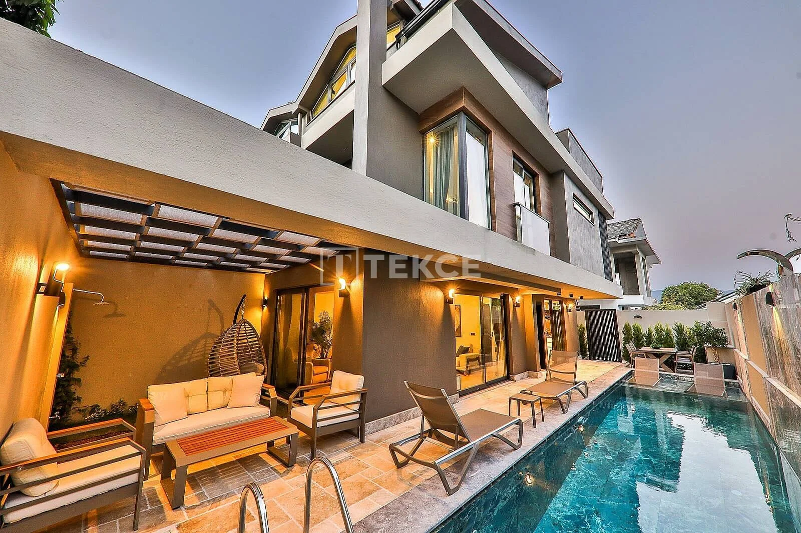 3-Bedroom Villa with Private Pool in Fethiye, 1 km from the Sea
