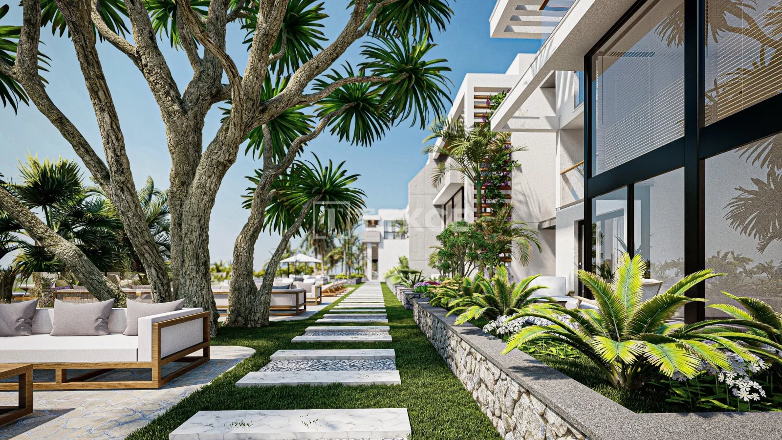 1-Bedroom Apartment with Sea View in Kyrenia, Cyprus, photo 3
