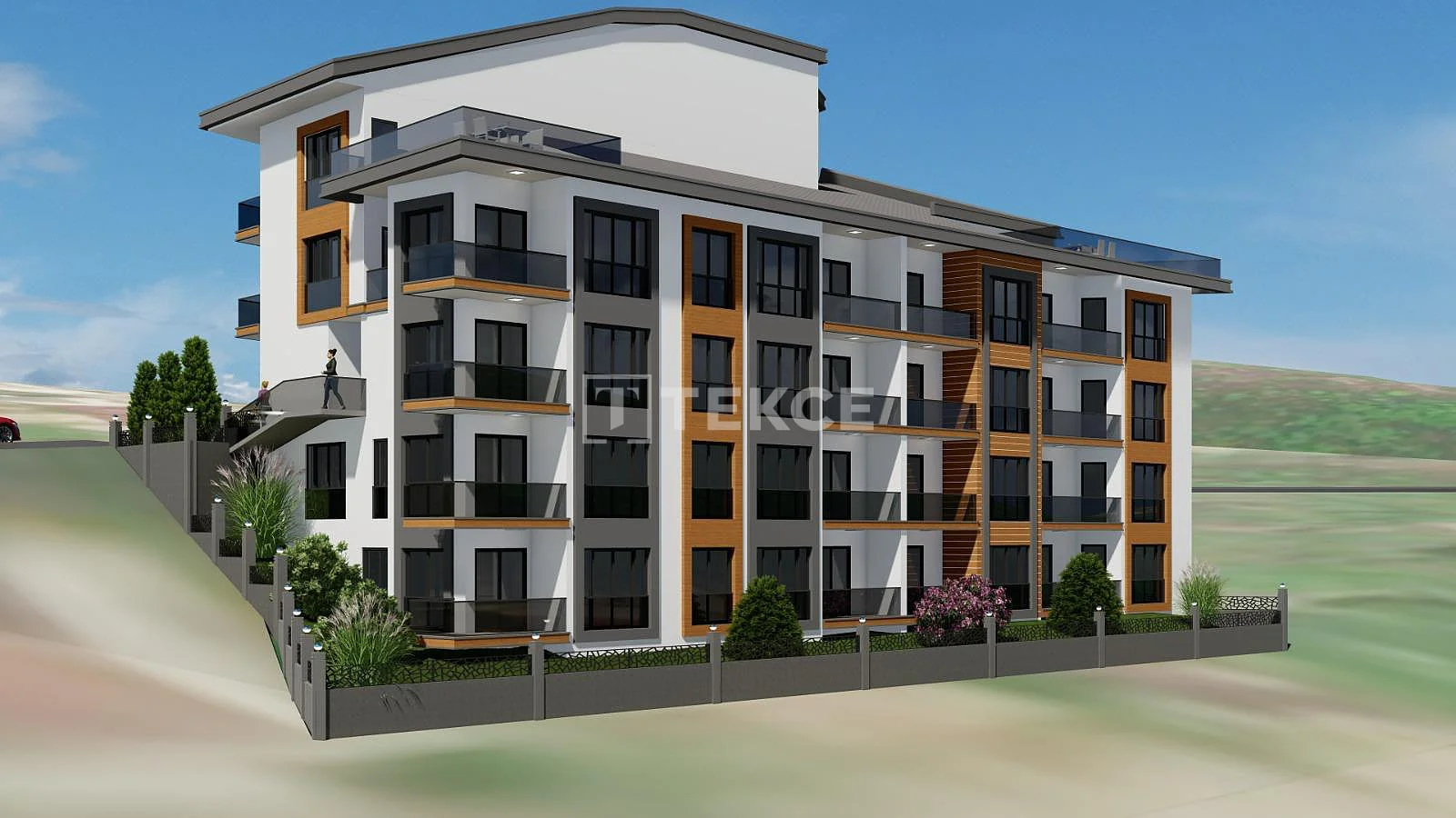 2-Bedroom Apartment with Nature View in Yalova