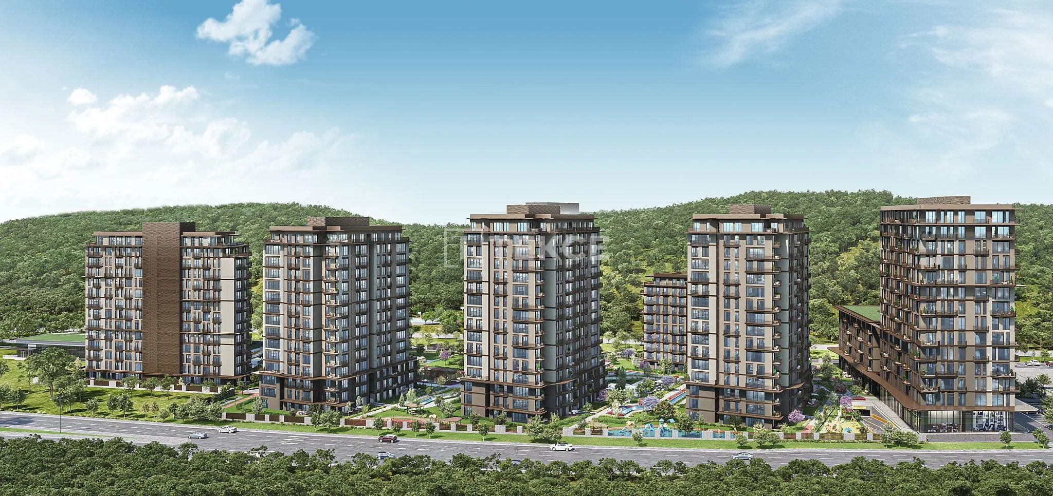 1-Bedroom Apartment with Forest View in Sariyer, Istanbul