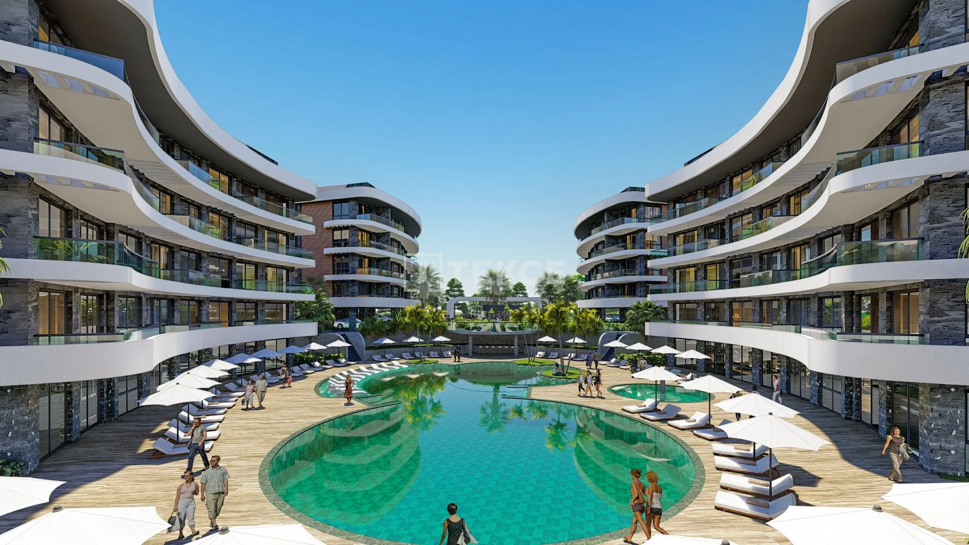 2-Bedroom Penthouse and Apartments with Shared Pool in Oba, Alanya, photo 5