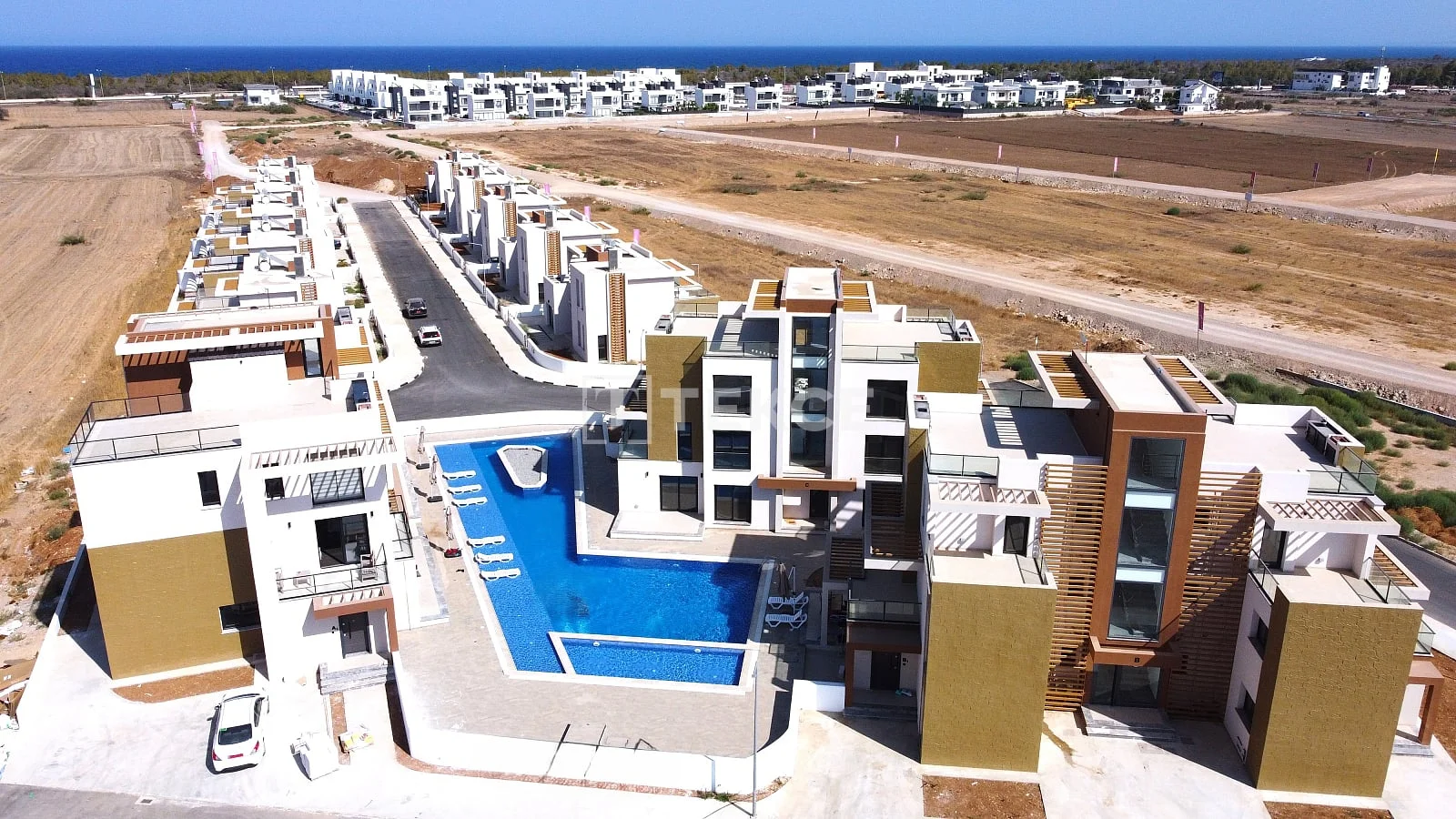 2-Bedroom Penthouse and Apartment with Sea View in Iskele, Cyprus