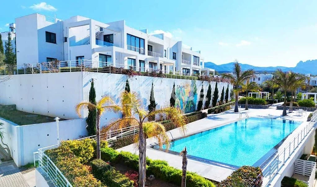 2-Bedroom Penthouse with Terrace and Sea View in Kyrenia