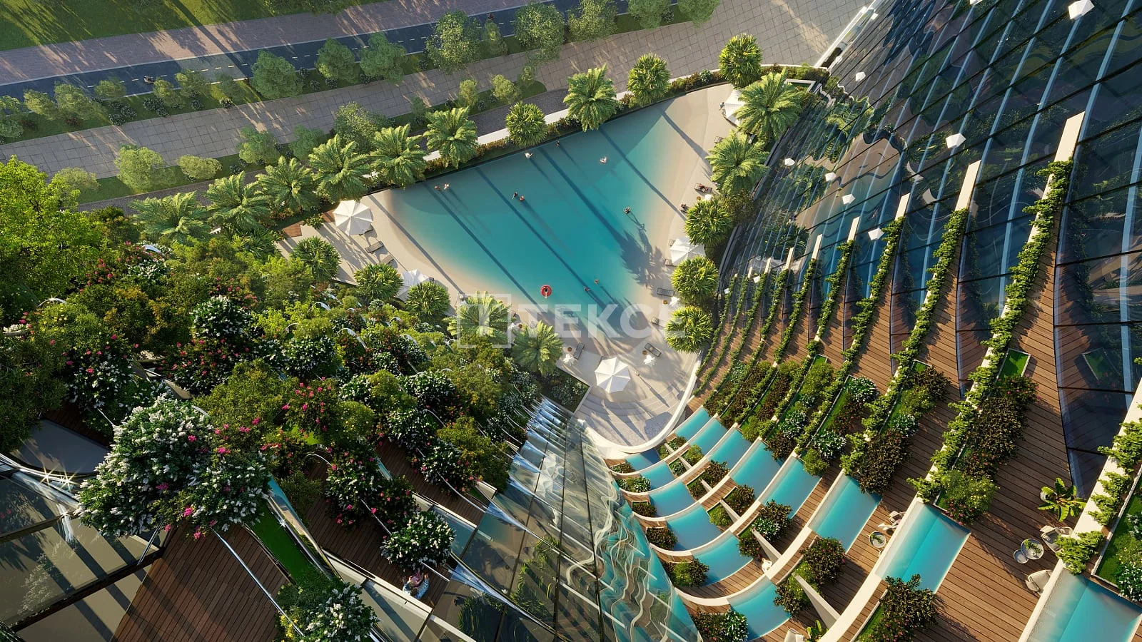4-Bedroom Apartment with Private Pool and Sea View in Al Safa, Dubai, photo 3