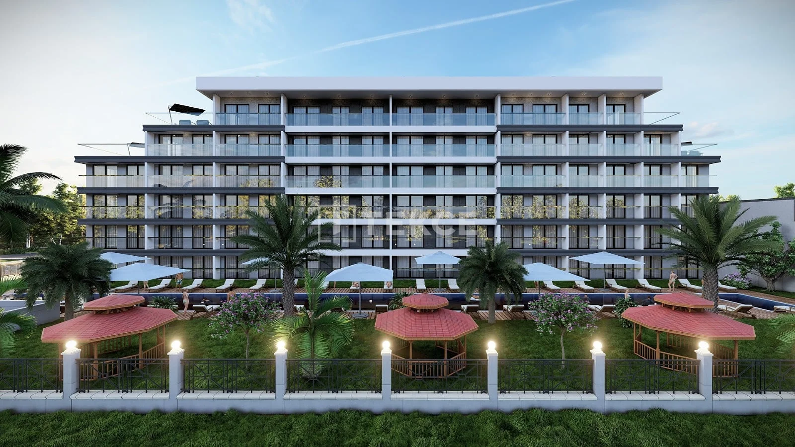 2-Bedroom Apartment with Shared Pool in Aksu, Antalya