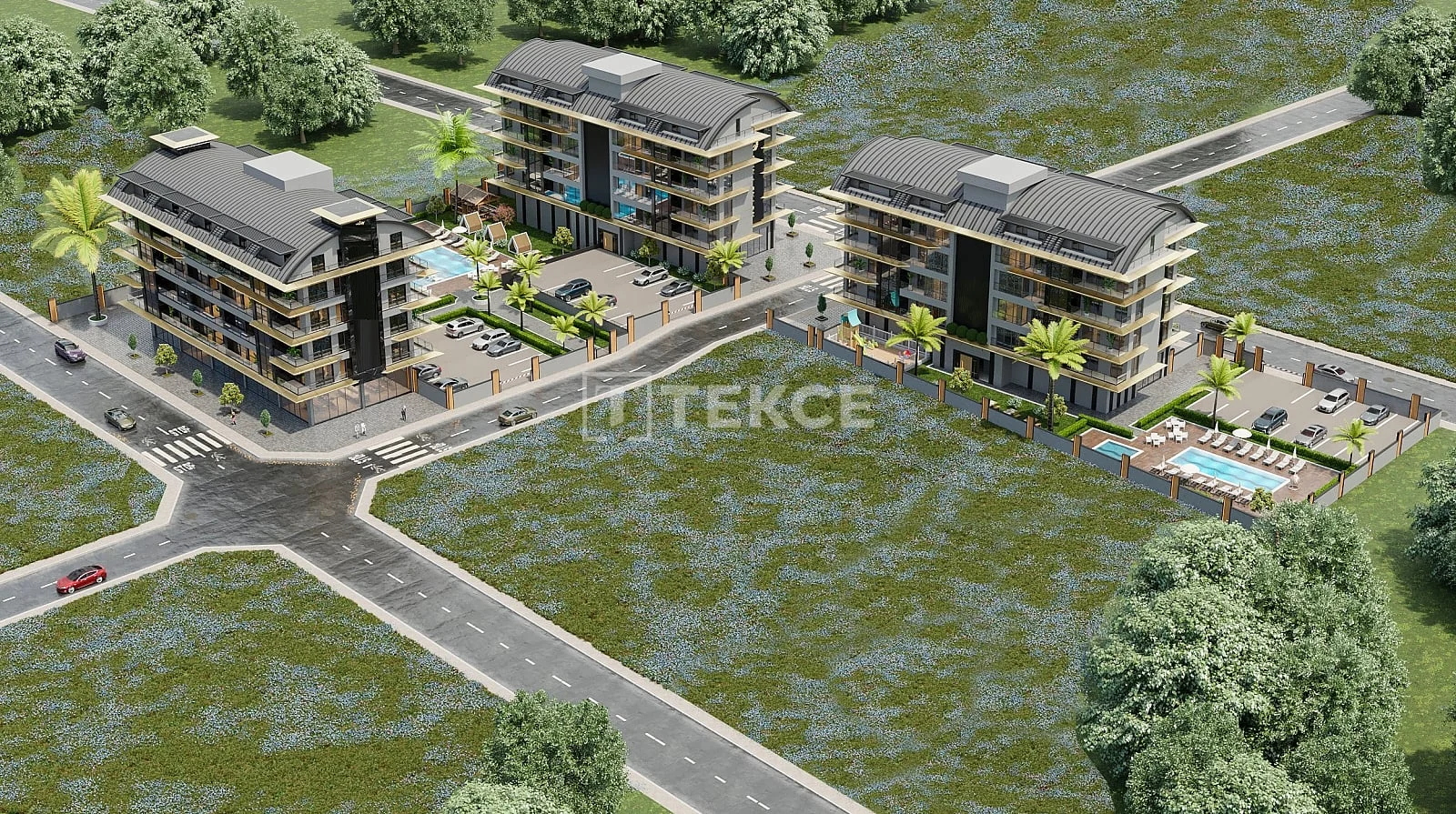 Penthouse and Apartments 500 m from the Beach in Kargicak, Alanya, photo 2