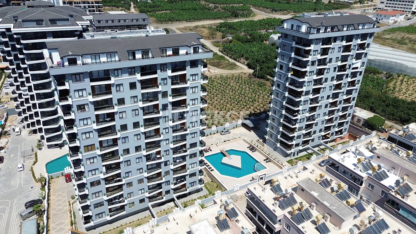 1-Bedroom Apartment with Sea View in Mahmutlar, Alanya