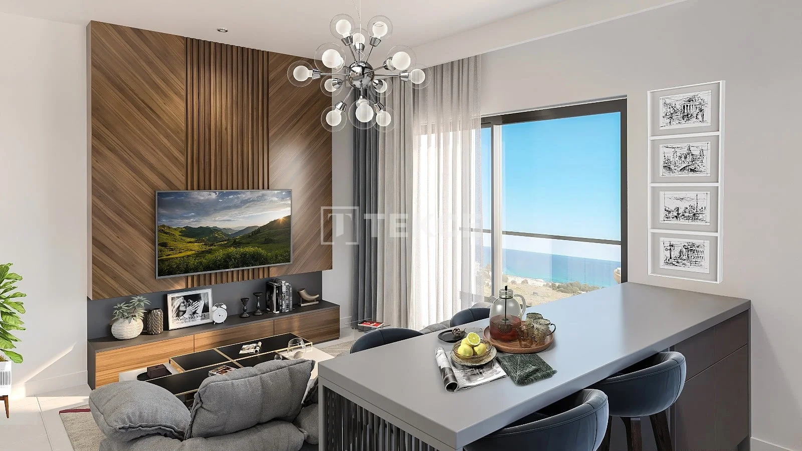 2-Bedroom Apartment with Sea View in Gazimagusa, Northern Cyprus, photo 5