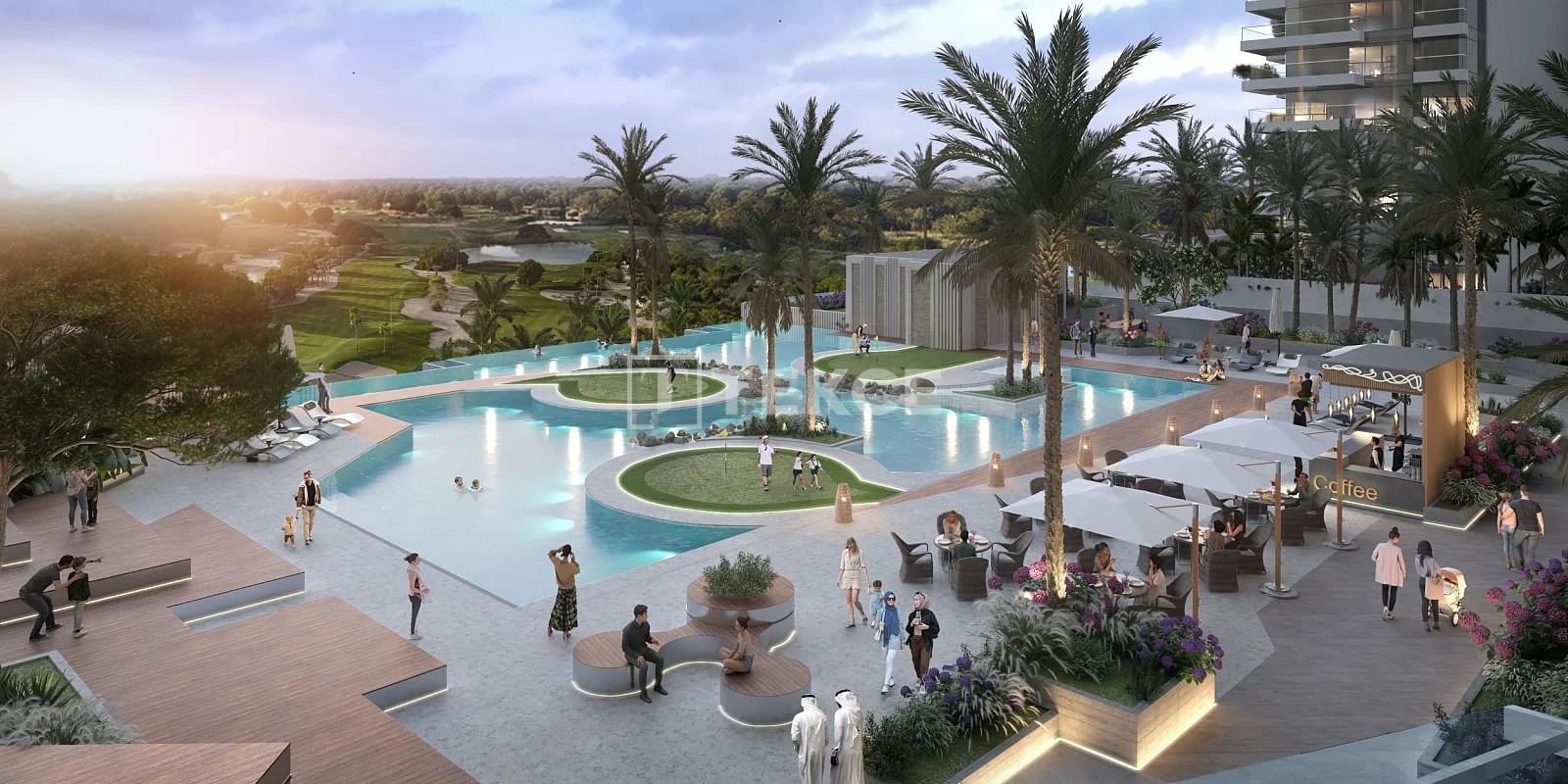 3-Bedroom Apartment with Golf Course View in DAMAC Hills, Dubai, photo 5