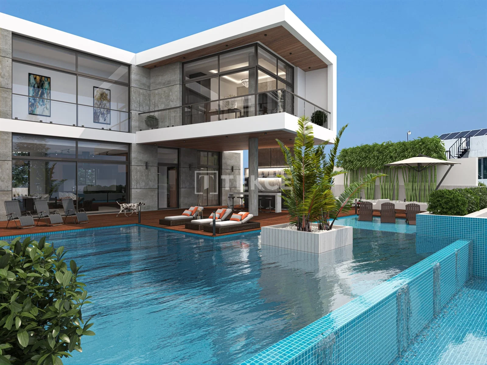 5-Bedroom Villa with Private Pool and Sea View in Kyrenia, photo 3