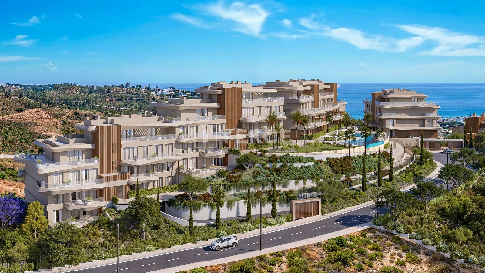1-Bedroom Apartment with Sea and Nature Views in Mijas