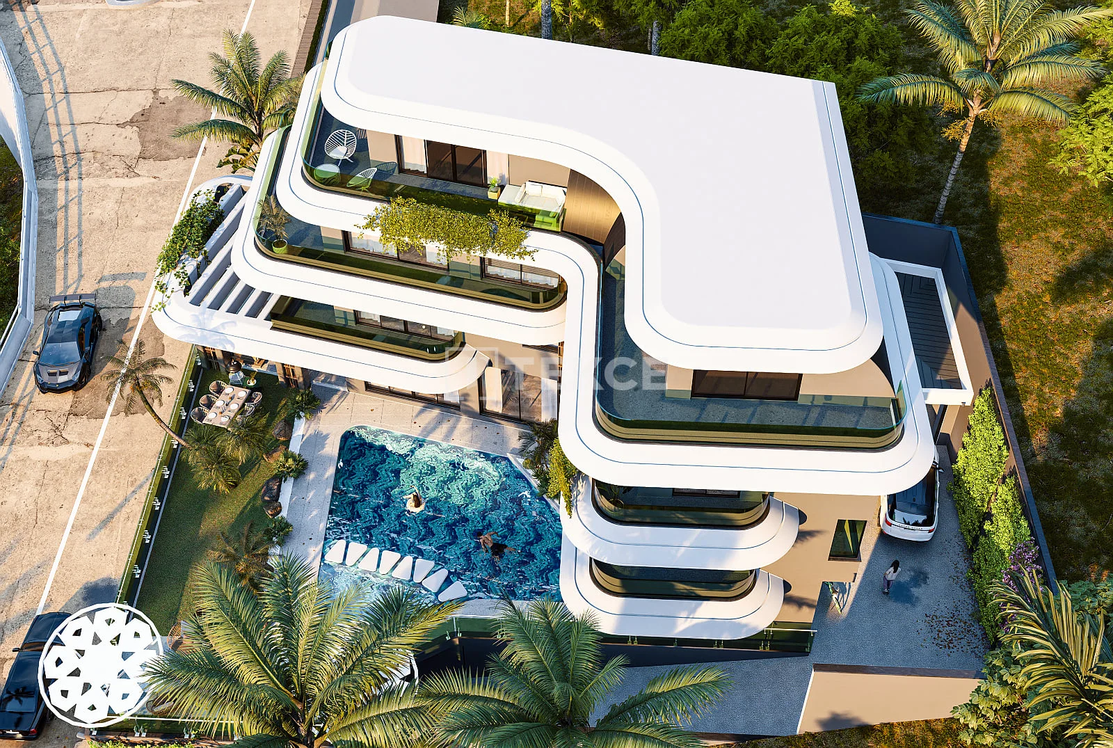 7-Bedroom Luxury Villa with Smart Home and Sea View in Kargicak, Alanya, photo 5