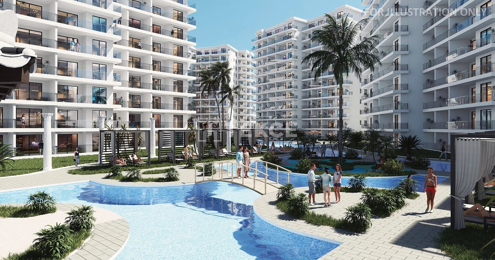 2-Bedroom Apartment with Sea View in Iskele, Cyprus, photo 2