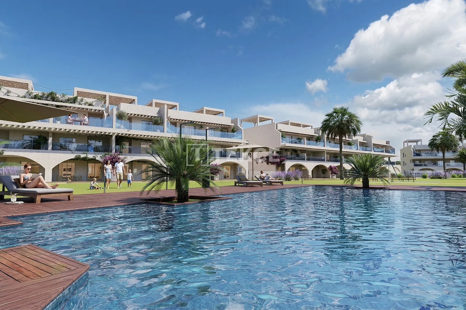 2-Bedroom Apartment with Sea View in Pulpi