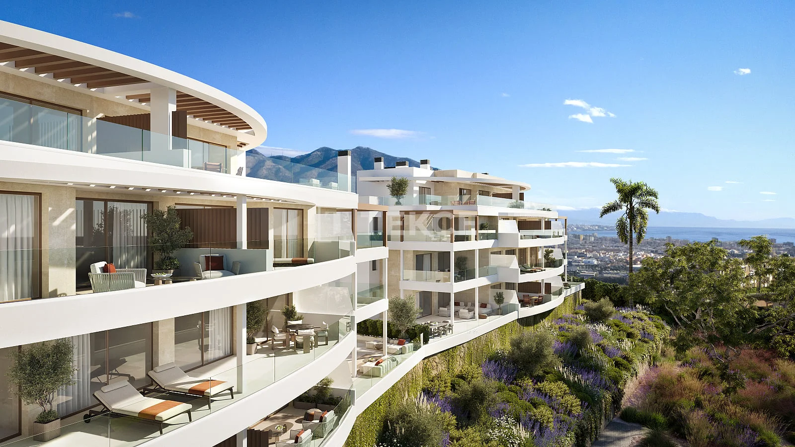 2-Bedroom Penthouse with Sea and Mountain Views in Mijas