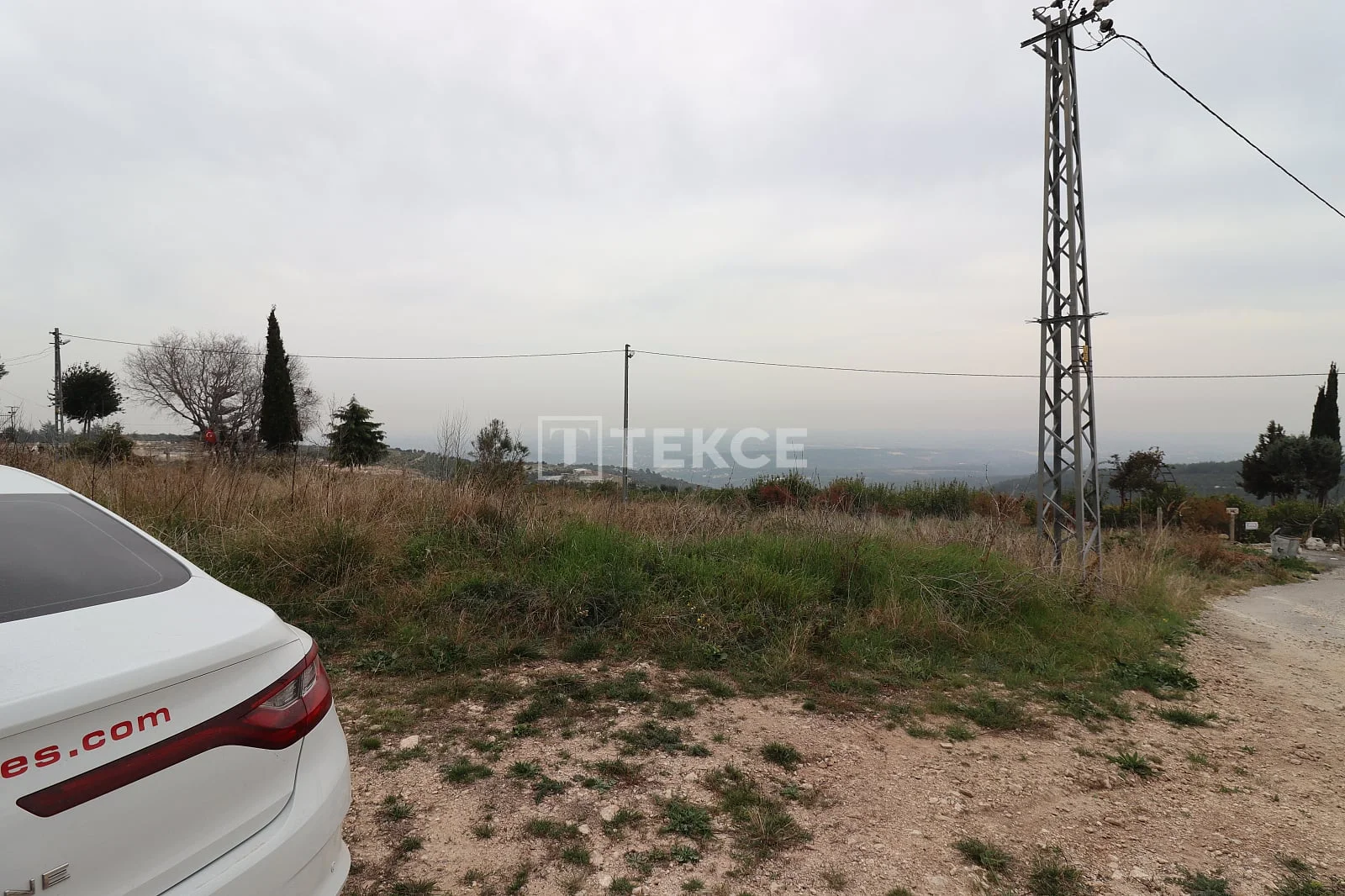 Земельный участок 1501 м² в Мерсине с видом на море и лес, фото 5