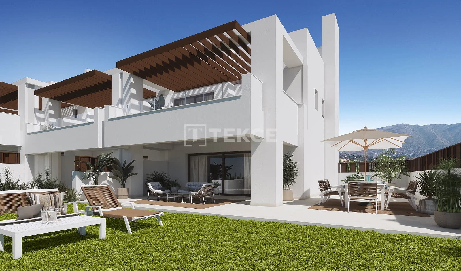 3-Bedroom Townhouse with Garden in Mijas, Costa del Sol