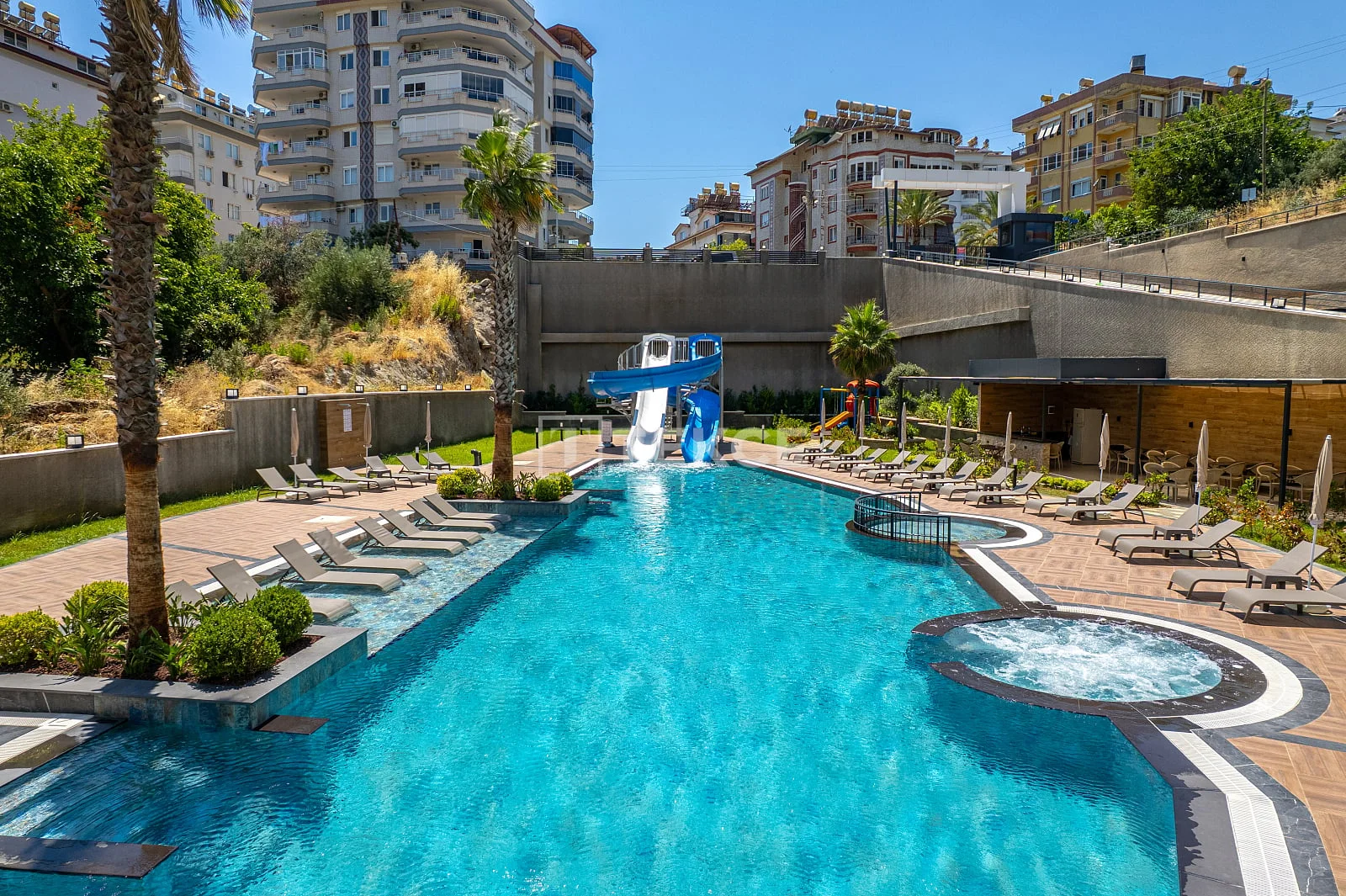 1-Bedroom Apartment with Sea View in Tosmur, Alanya, photo 4