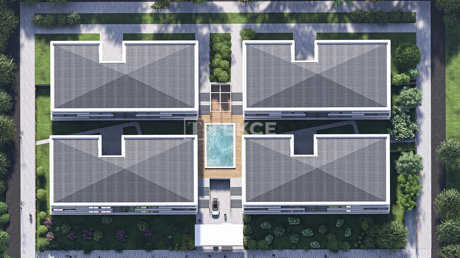 2-Bedroom Apartment with Sea View in Ciftilikköy, photo 4