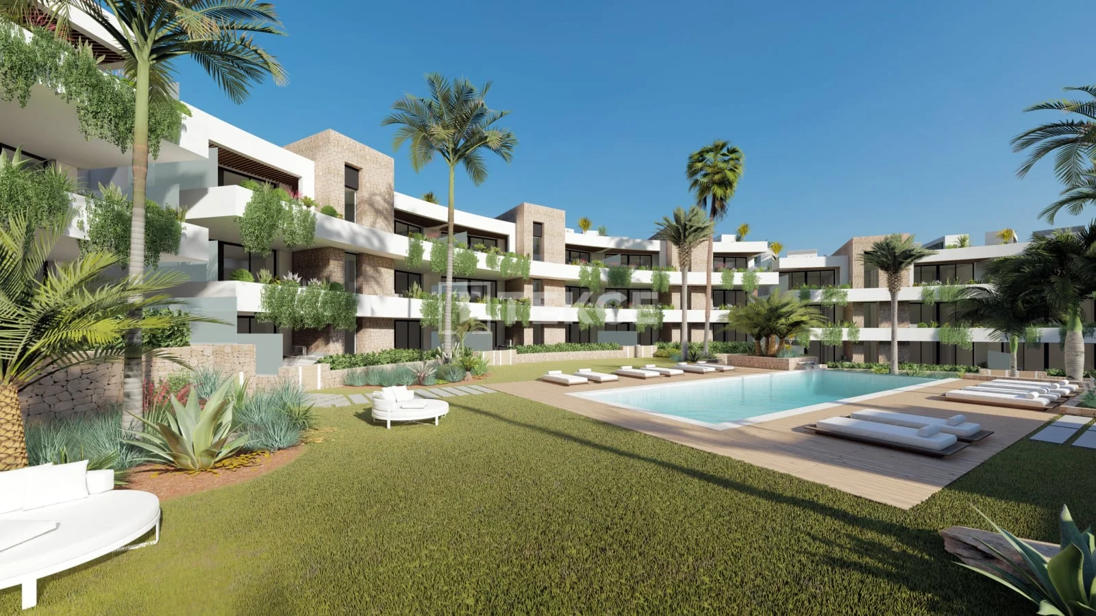 3-Bedroom Apartment with Golf Course View in Cartagena, Spain