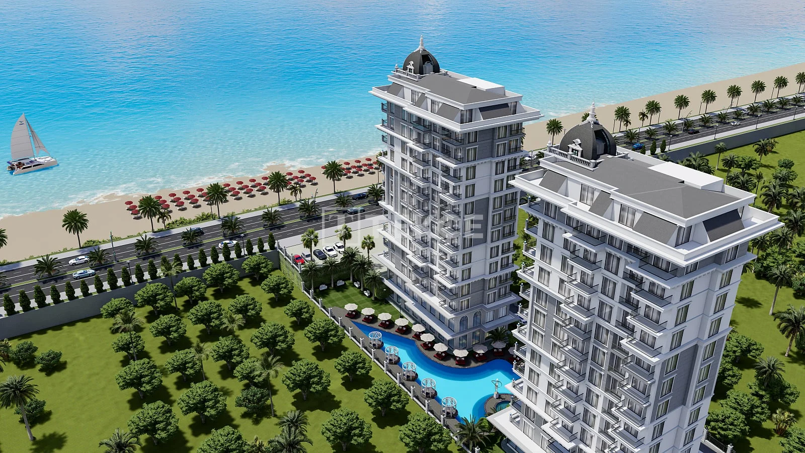 3-Bedroom Penthouse with Sea View in Mahmutlar, Alanya, photo 3