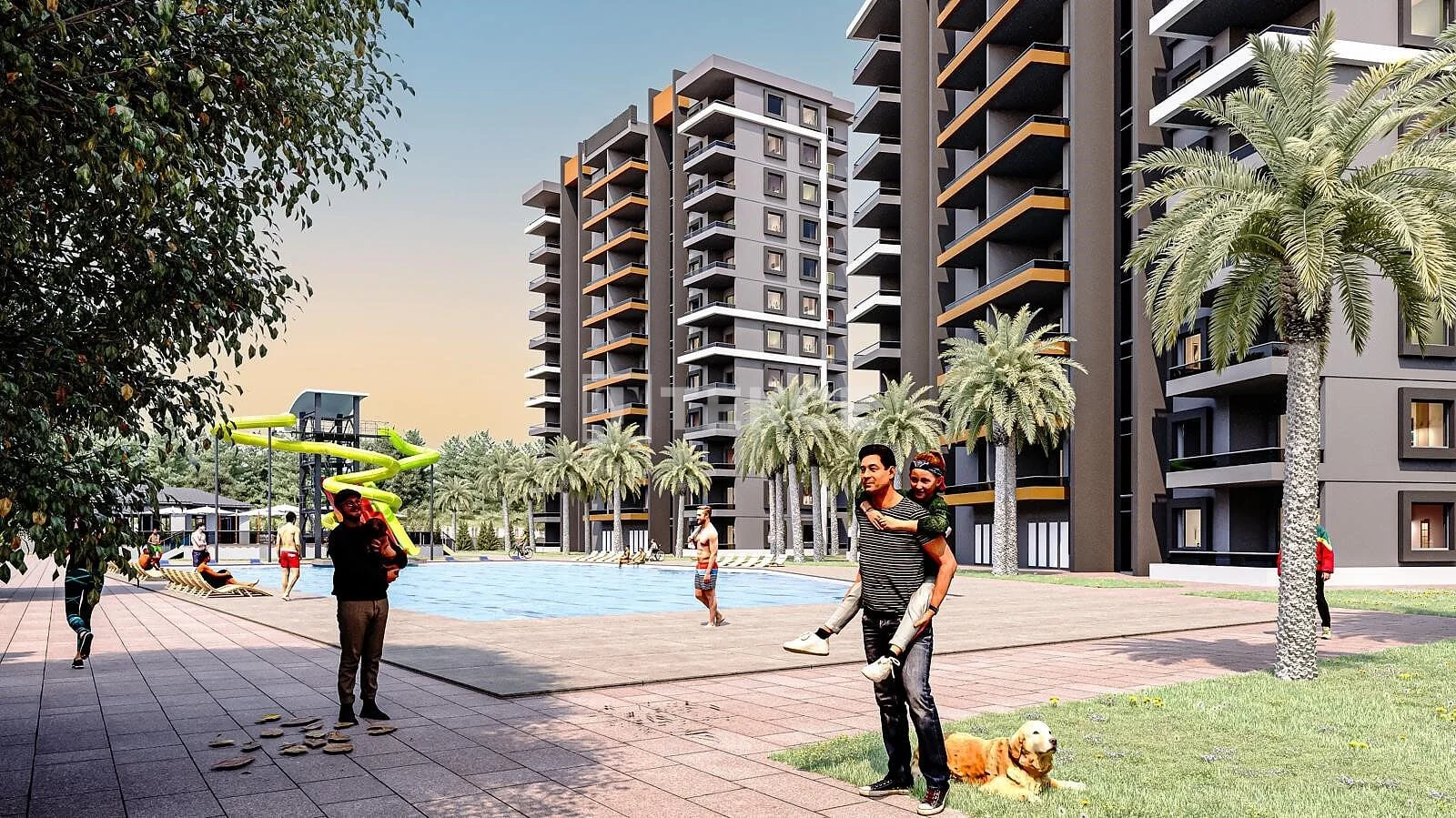 2-Bedroom Apartment with Sea View in Mersin, Turkey