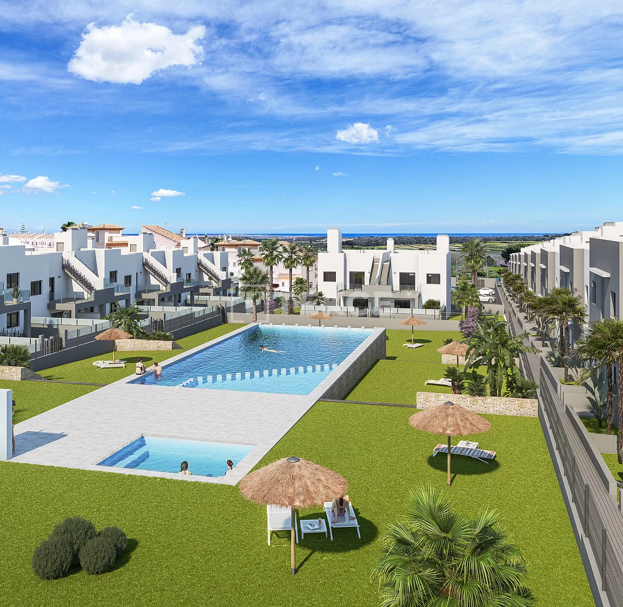 2-Bedroom Apartment with Private Gardens in San Miguel de Salinas
