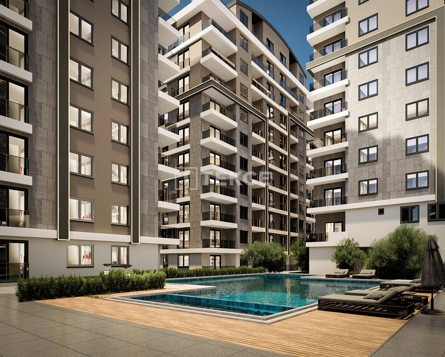 1-Bedroom Apartment with Sea View in Muratpasa, Antalya